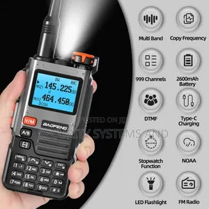 Baofeng Walkie Talkie Uv- Wireless Radio Calls With 5km Coverage