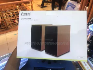 V-11 Wooden Computer Speakers