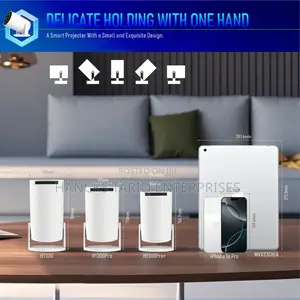 Ultra-quiet Portable Projector – Silent Cooling System