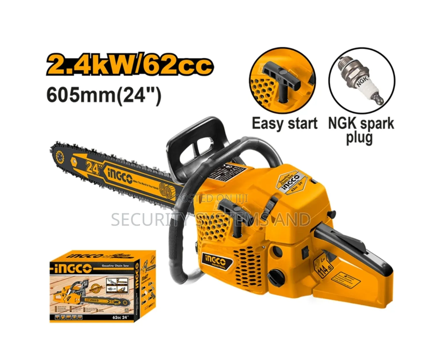 Tools
￼
Ingco Gasoline Chain Saw – GCS