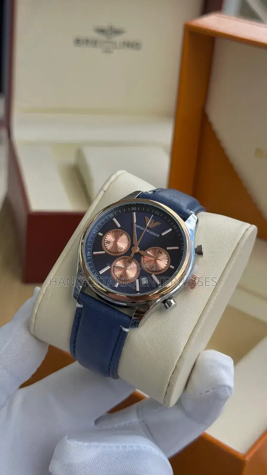 Elegant Emporio Armani Chronograph Watch