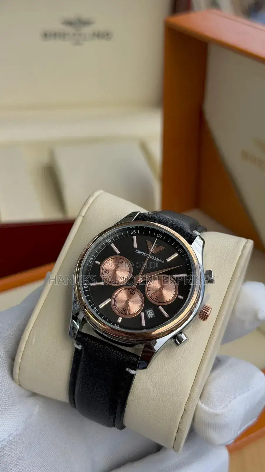 Elegant Emporio Armani Chronograph Watch