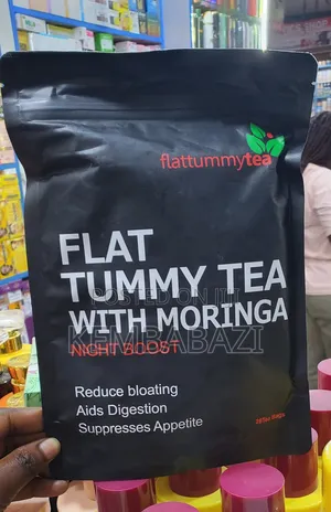 A Packet Flat Tummy Tea With Moringa