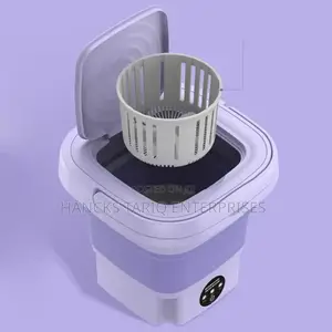 Portable Folding Mini Washing Machine – Space-saving Laundry Solution