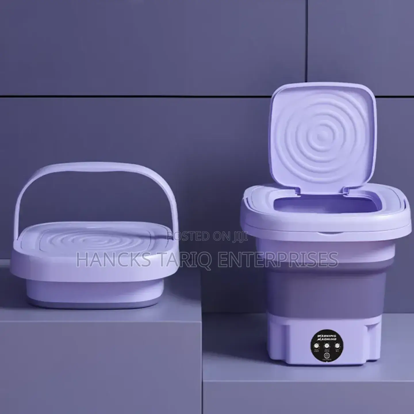 Portable Folding Mini Washing Machine – Space-saving Laundry Solution