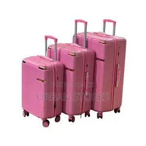 Luggage Piece Suitcase Set With Double Spinner Wheels