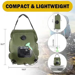 Portable Solar Camping Shower