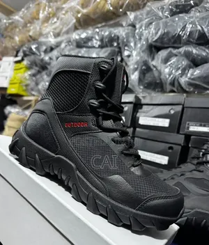 A533 Tactical Military Boots Available in Black and Desert Tan Color