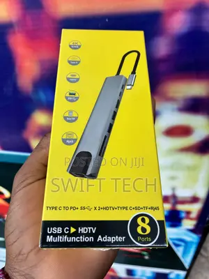 Usb-C 8-in-1 Multifunction Adapter