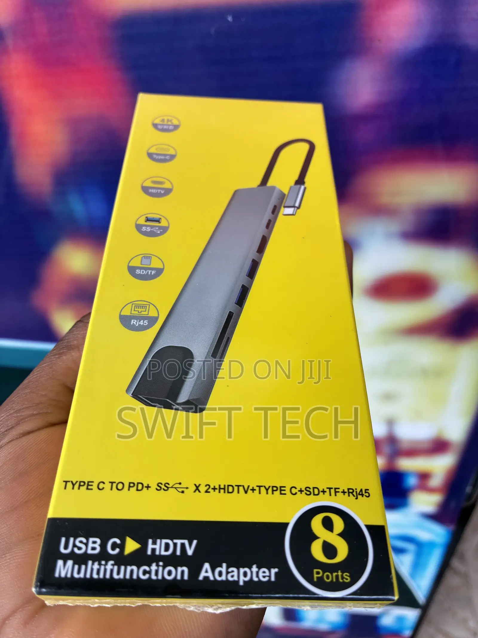 Usb-C 8-in-1 Multifunction Adapter