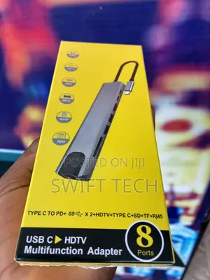 Usb-C 8-in-1 Multifunction Adapter