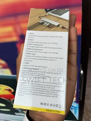 Usb-C 8-in-1 Multifunction Adapter