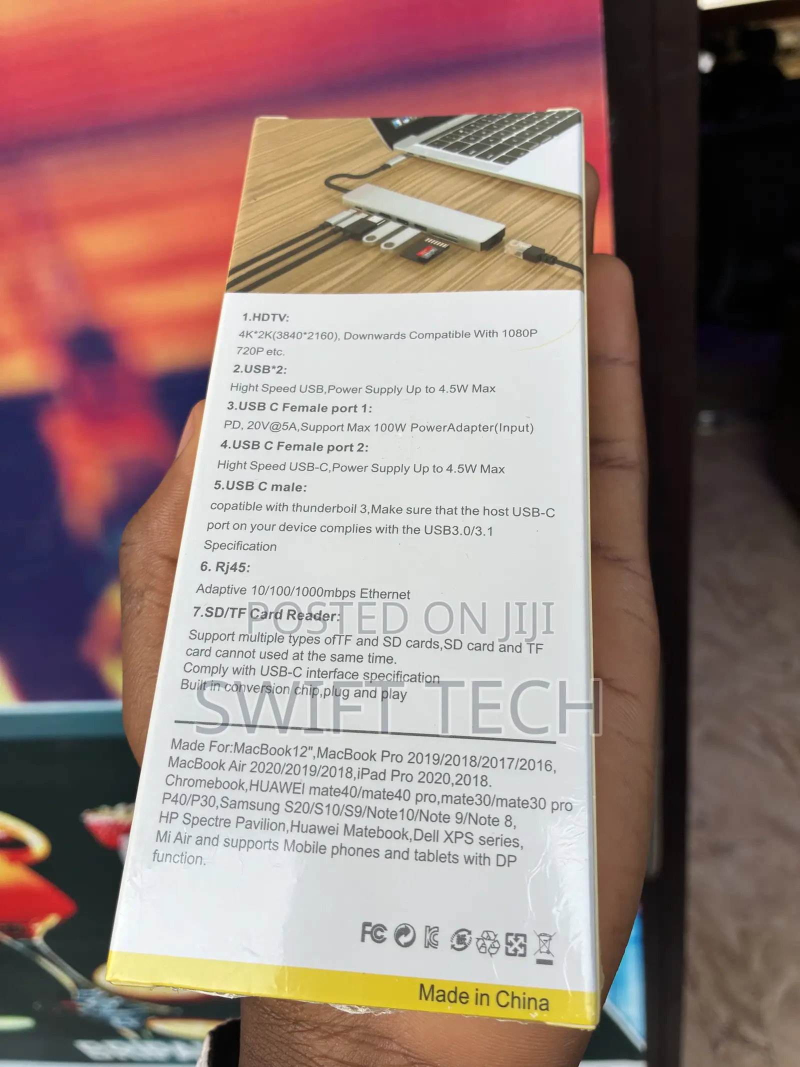 Usb-C 8-in-1 Multifunction Adapter