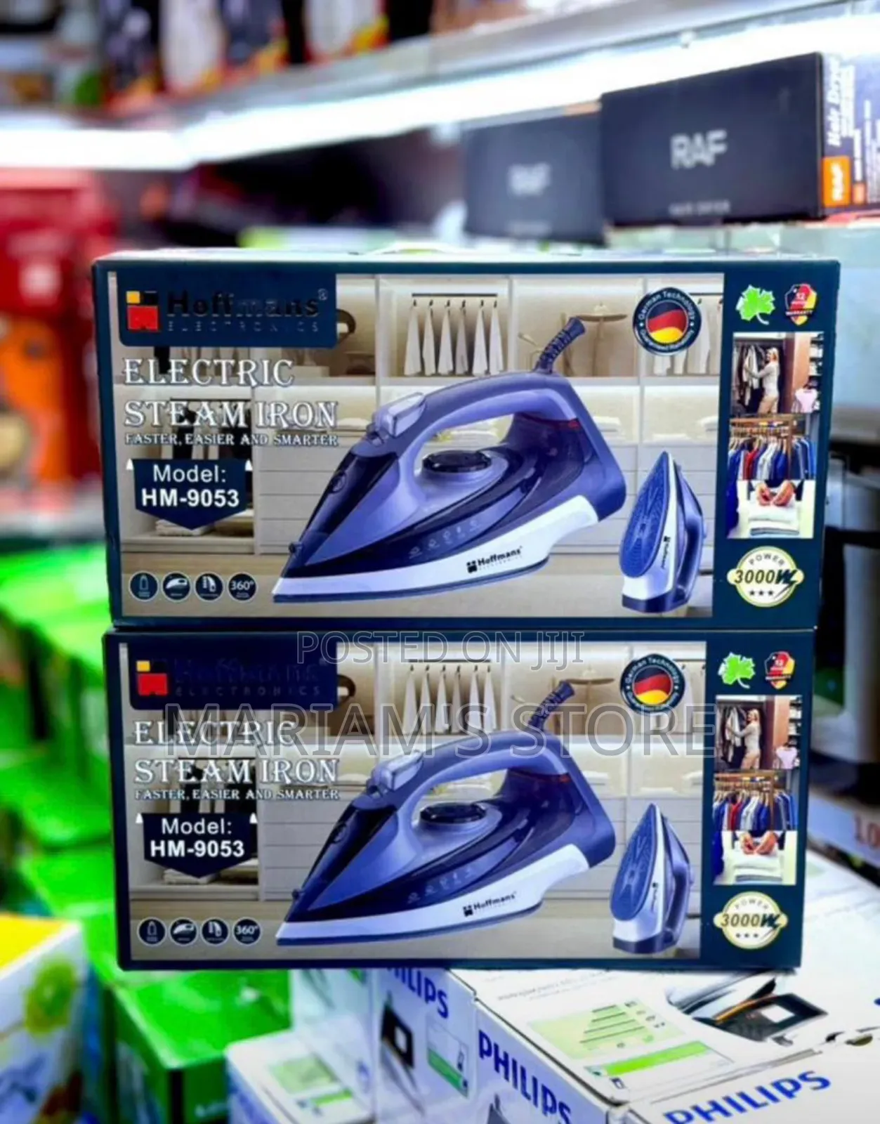 Electric Steam Iron 3000w