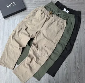 Boss Brand Men's Cargo Pants. Black, Khaki, Olive Green