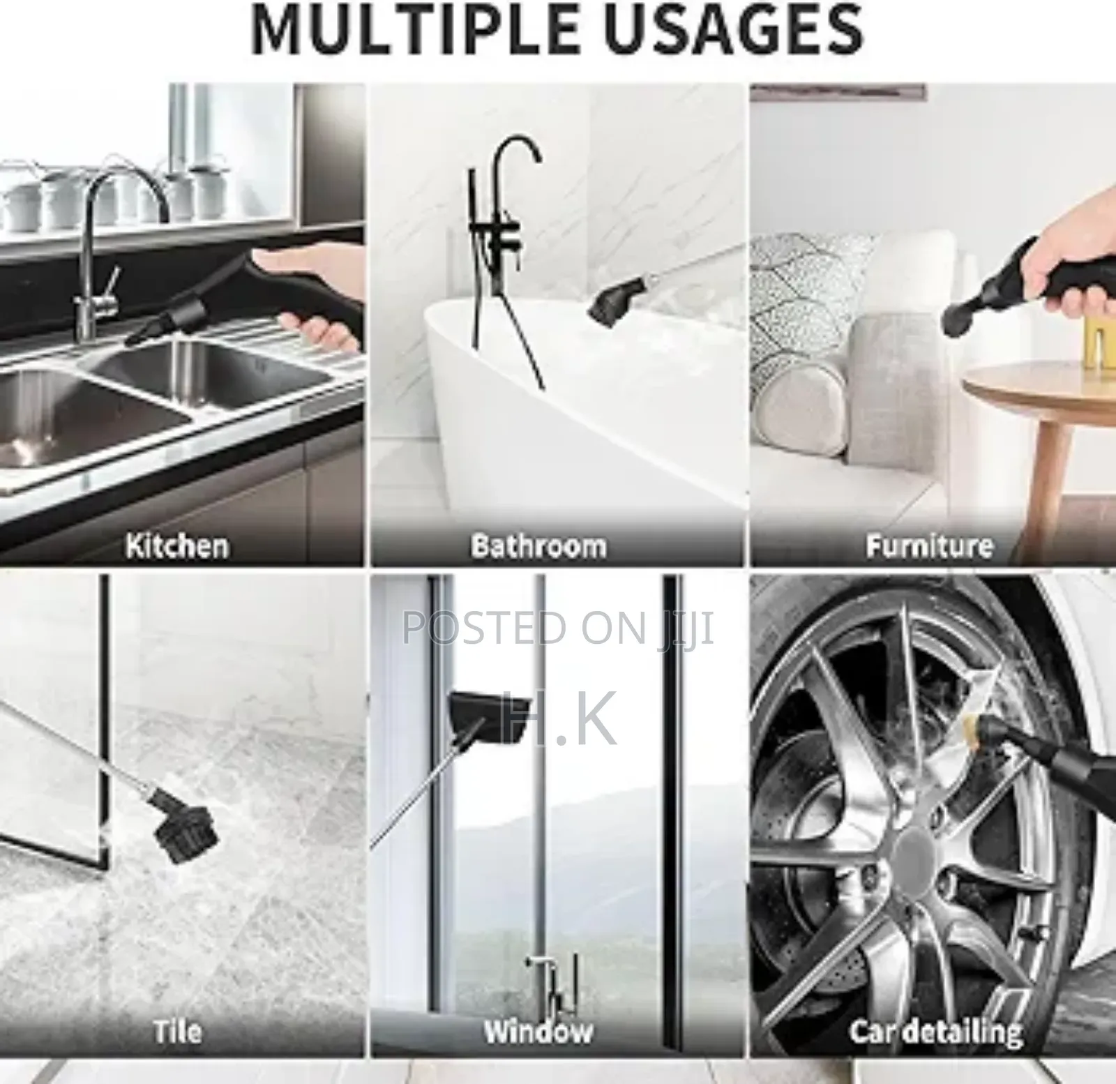 Adjustable Handheld Steam Cleaner