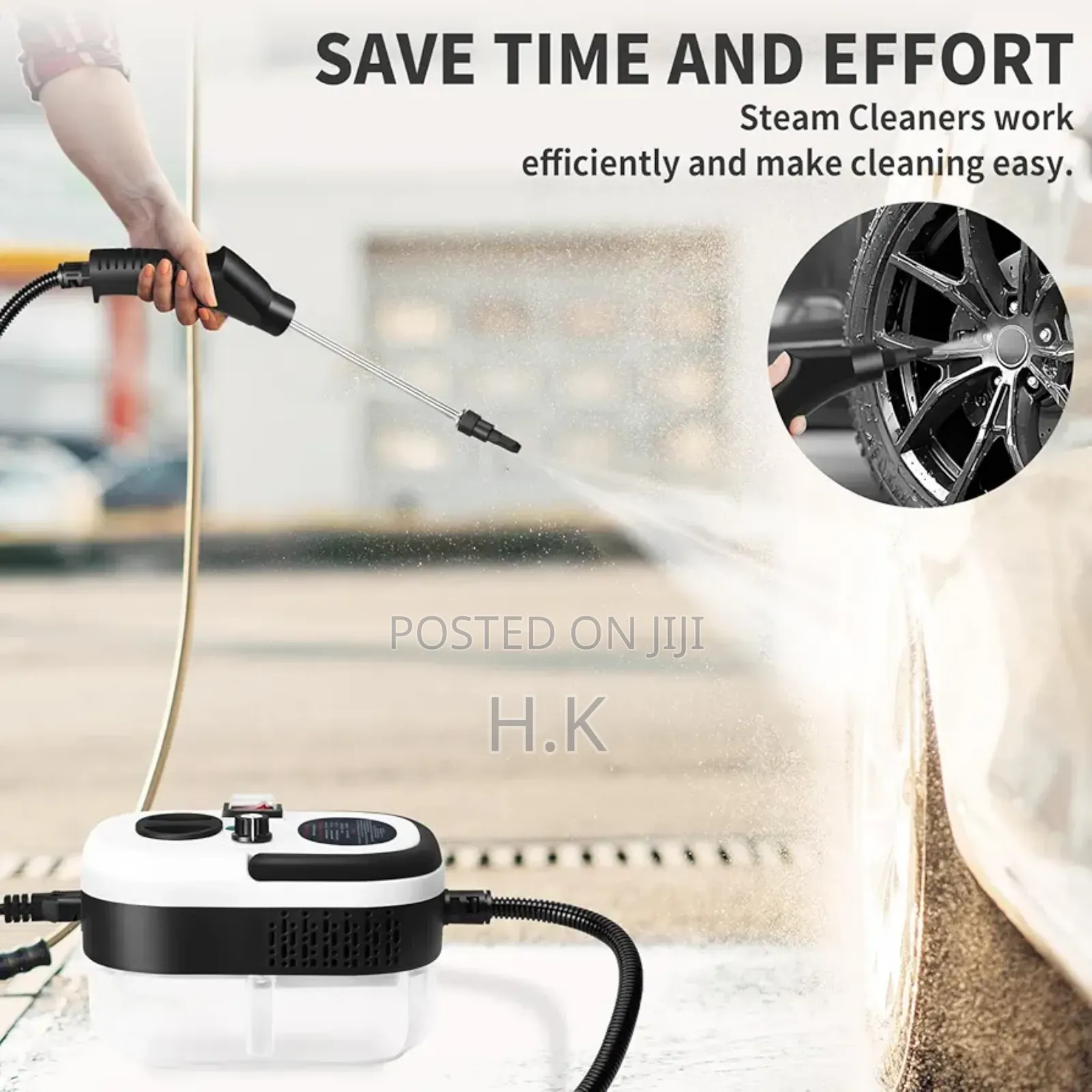 Adjustable Handheld Steam Cleaner