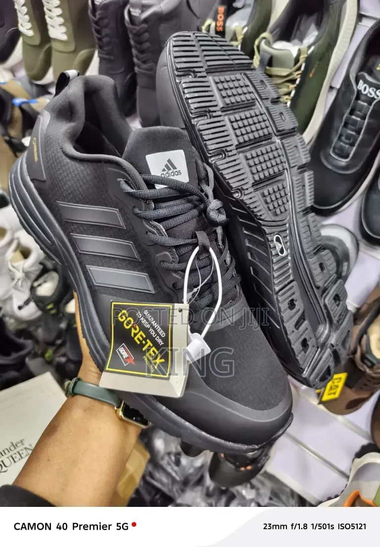 Black Adidas Terrex Sneakers Waterproof