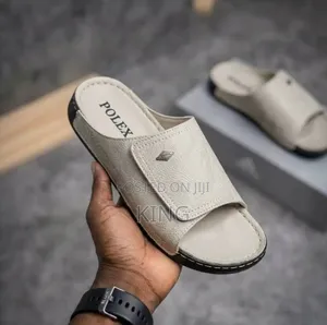 Polex Brand Cream , Brown Leather Sandals