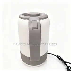 Modern Electric Kettle – Sleek White Grey Fast-Boiling Water Kettle