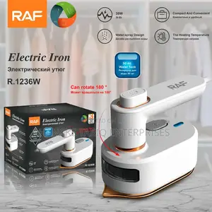 Portable Handheld Steam Iron – Compact Travel Garment Steamer