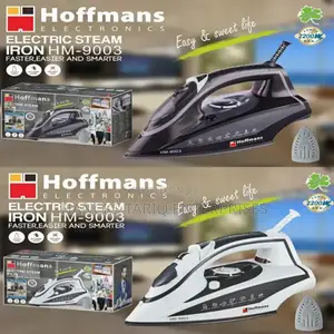 Hoffmans Electronics Electric Steam Iron – Model Hm-9003 (2200w)