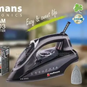 Hoffmans Electronics Electric Steam Iron – Model Hm-9003 (2200w)