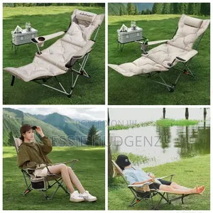 Camping Chair With Leg Rest