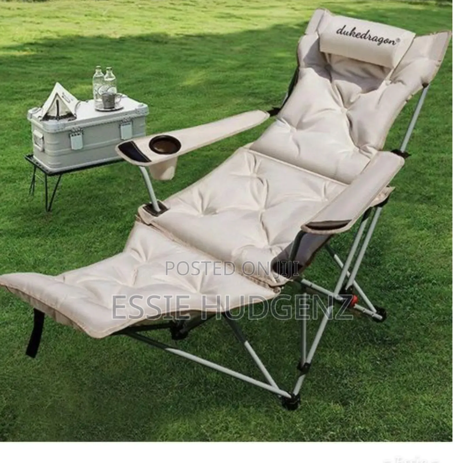 Camping Chair With Leg Rest