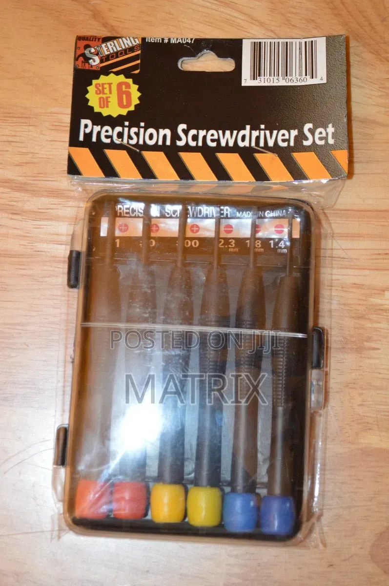 6pc Precision Screwdriver Set