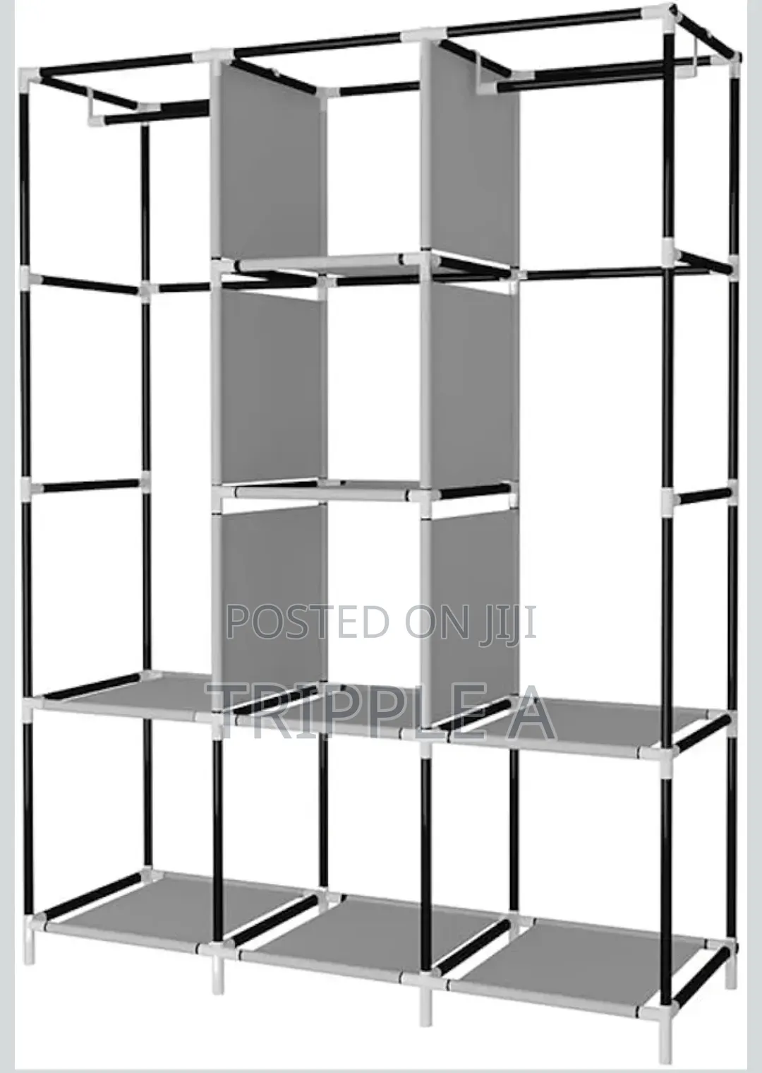 Black Assemblable Wardrobe