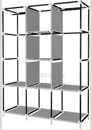 Black Assemblable Wardrobe