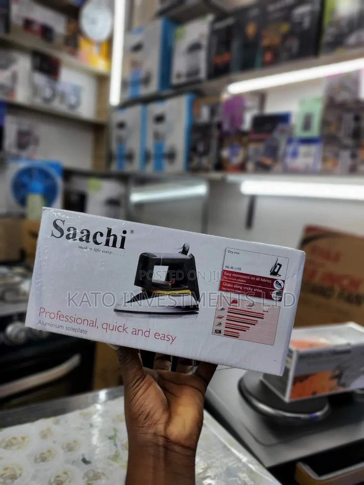 Saachi Dry Flat Iron Nl-Ir-1172
