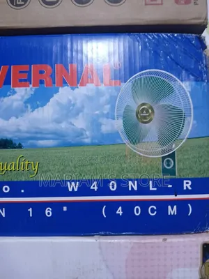 Ve Rnal Wall Fan Ain16-Inch (40 Cm) Blade Diameter for Wall Mounting.