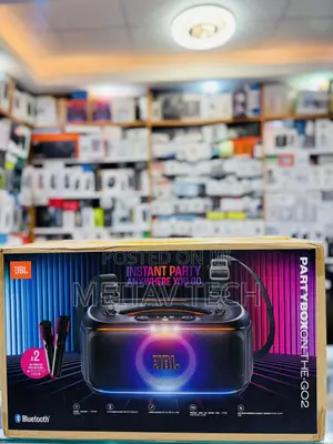 JBL Partybox on-the-Go 2 2 Mics