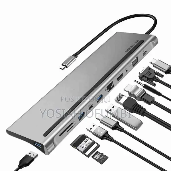Vention Usb-C Multi-Functional 11 in 1 Docking Station