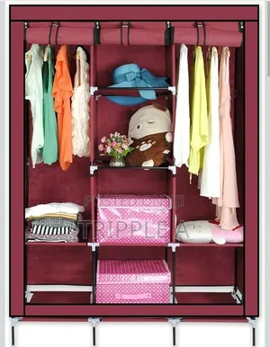 Generic Clothes Storage Organizer Shelves Rack