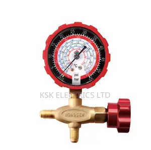 3-way Valve Single Manifold Gauge Ch-466nah R410a/R122/R404a