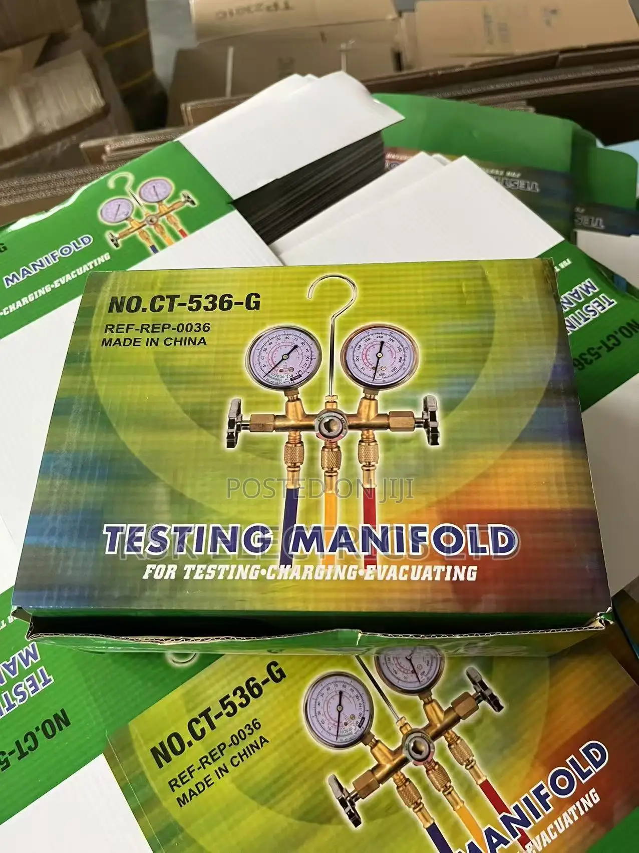 Testing Manifold No-Ct-536-G Ref-Rep-0036