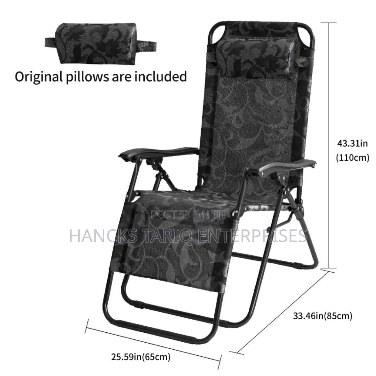 Adjustable Folding Recliner Chair