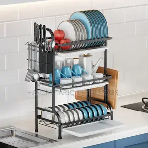 -Tier Multipurpose Kitchen Dish Drying Rack