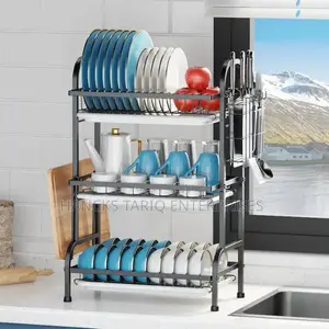 -Tier Multipurpose Kitchen Dish Drying Rack