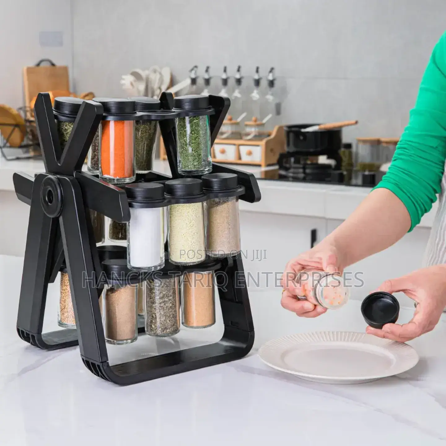 Rotating Ferris Wheel Spice Rack