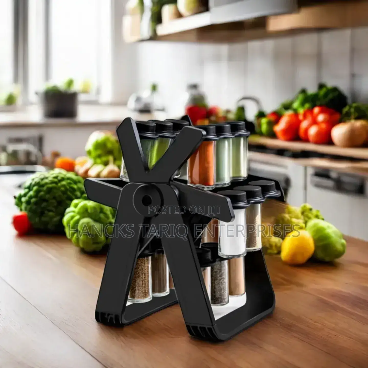 Rotating Ferris Wheel Spice Rack