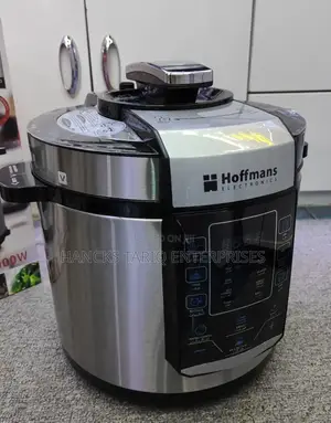 Hoffmans Electronics Electric Pressure Cooker – 6l, 1000w)