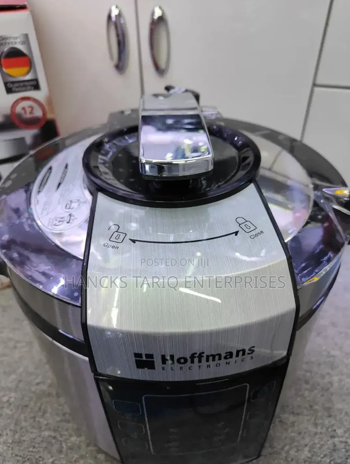 Hoffmans Electronics Electric Pressure Cooker – 6l, 1000w)