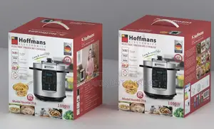 Hoffmans Electronics Electric Pressure Cooker – 6l, 1000w)