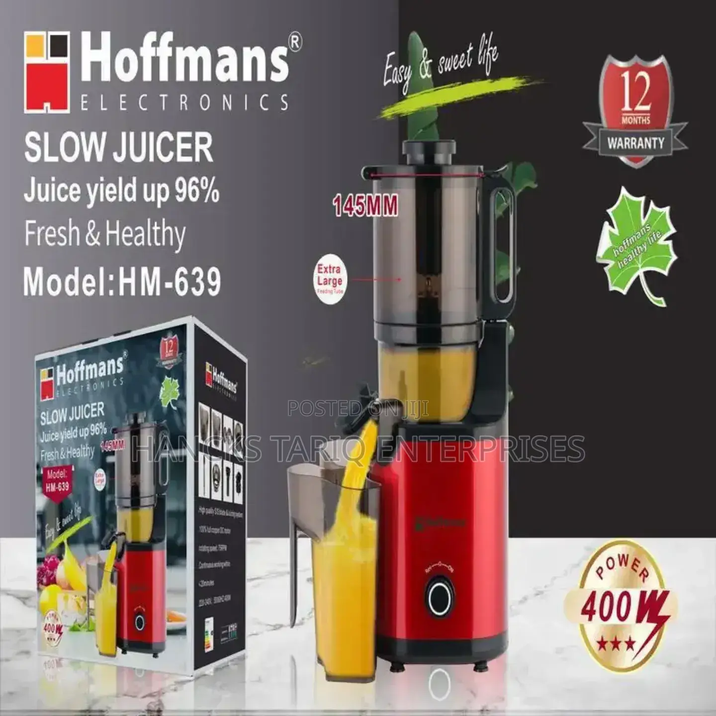 Hoffmans Electronics Slow Juicer