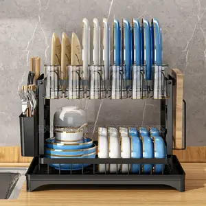 -Tier Dish Drying Rack