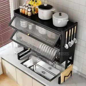 Modern Over-the-Sink Kitchen Organizer – Dish Drying Rack